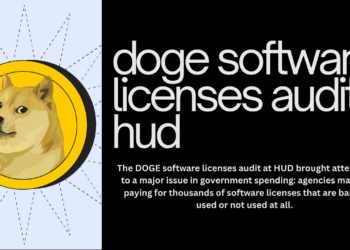 doge software licenses audit hud